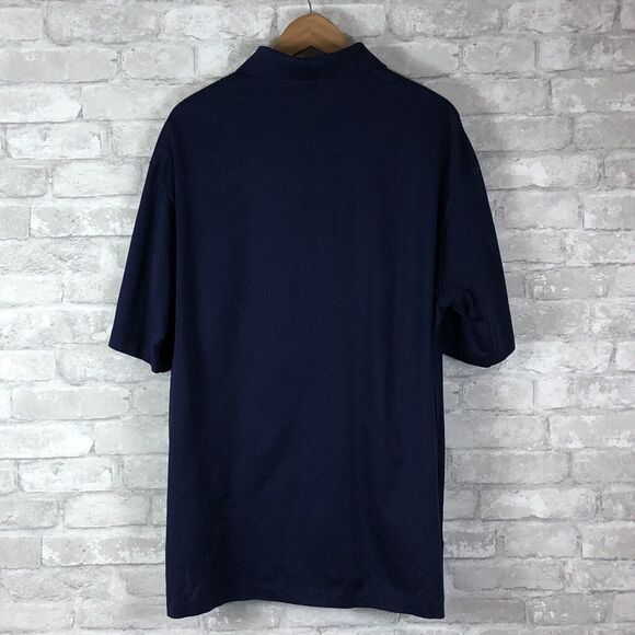 Vtg Cross Creek Pro Woodmont Country Club Navy Polo Golf XL Supima Made in USA - Picture 2 of 9